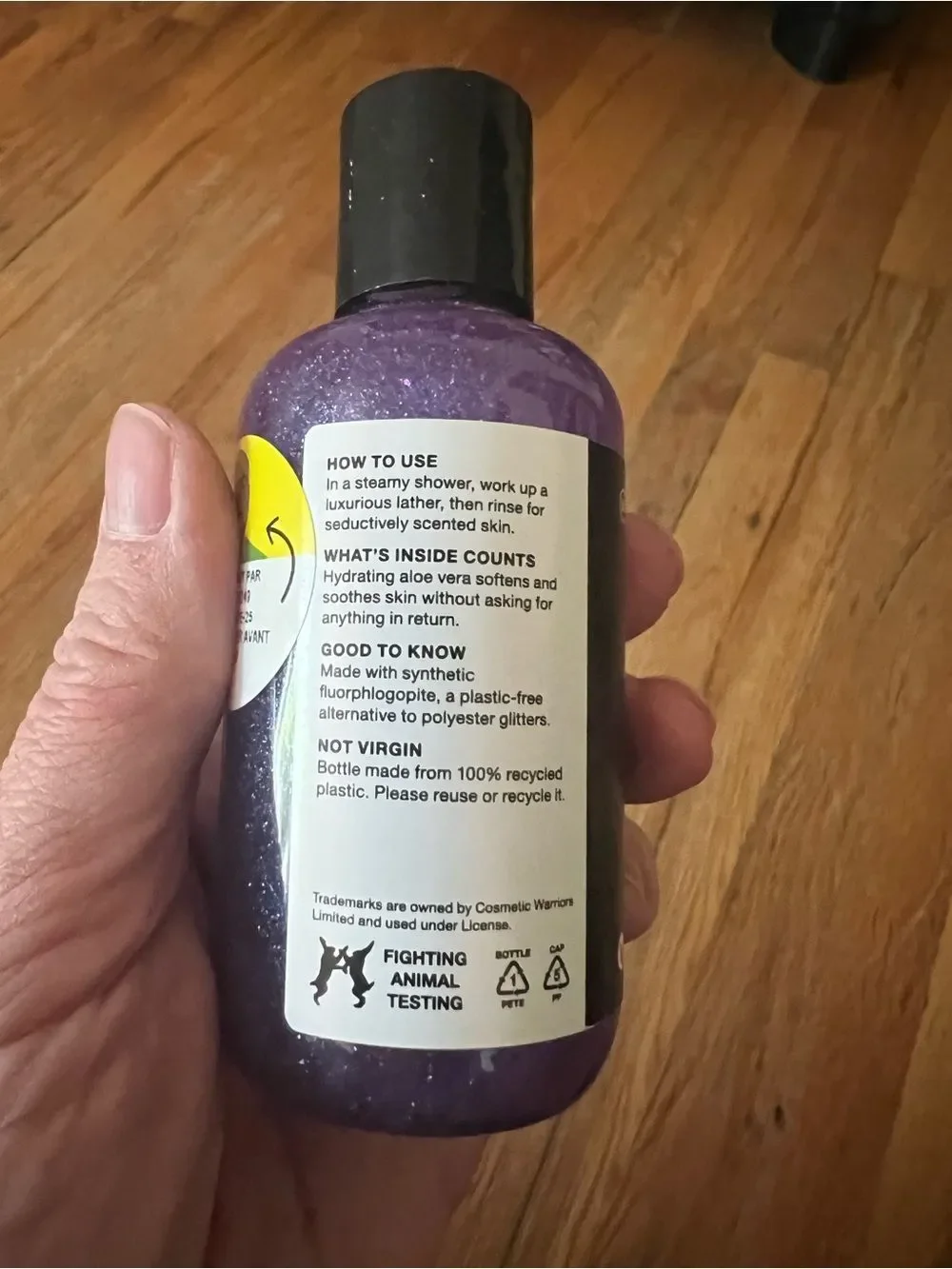 Lush Sex Bomb Shower Gel 3.3 oz DISCONTINUED SEALED